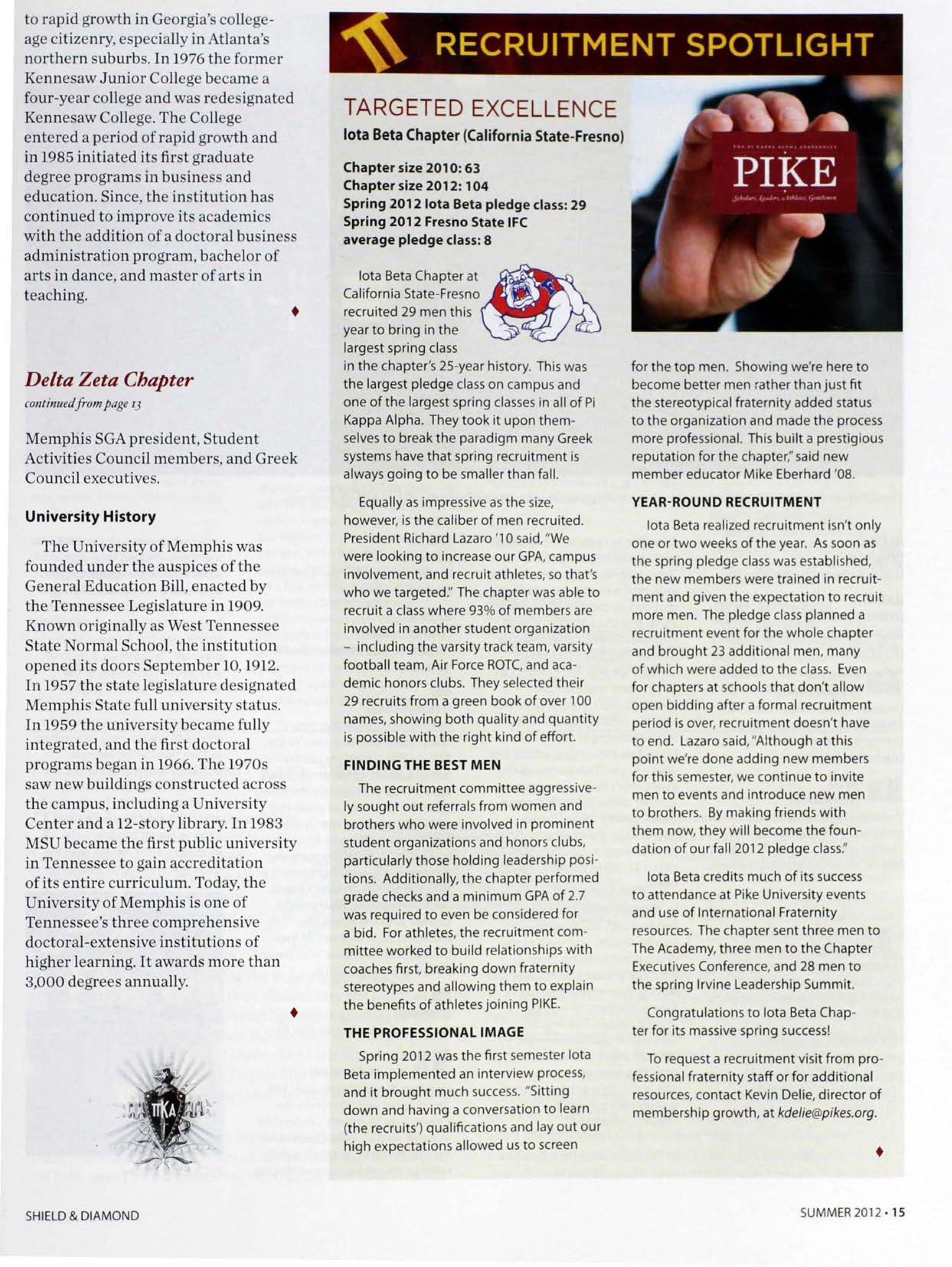 Recruitment Spotlight Targeted Excellence